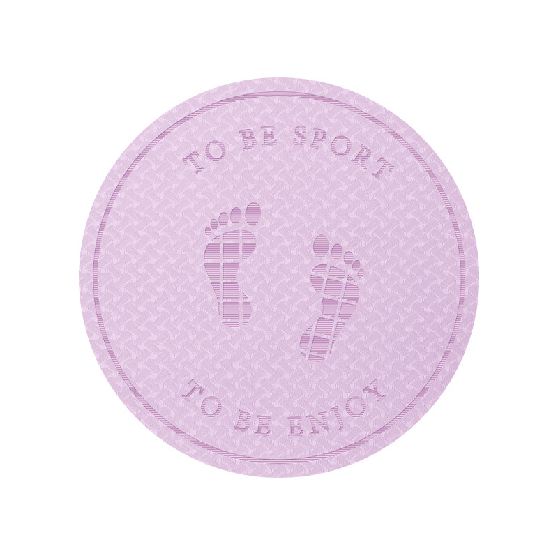 Round anti-slip mat