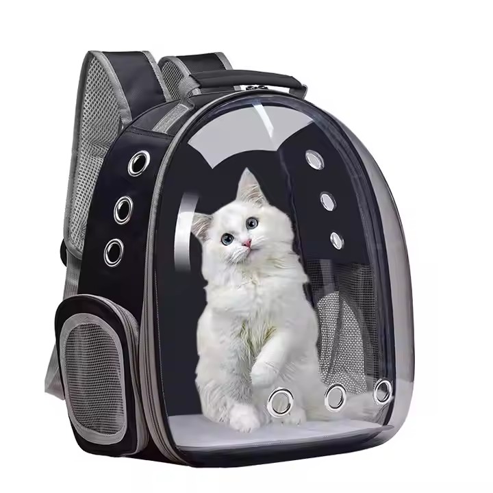 Hiking Travel Space Capsule Pet Carrier Small Dog Cat Backpack Carrier Bubble Bag