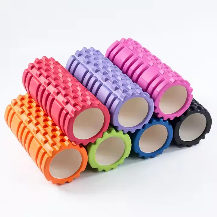 Exercise Muscle Relax Gym Fitness EVA Hollow Foam Roller Customized